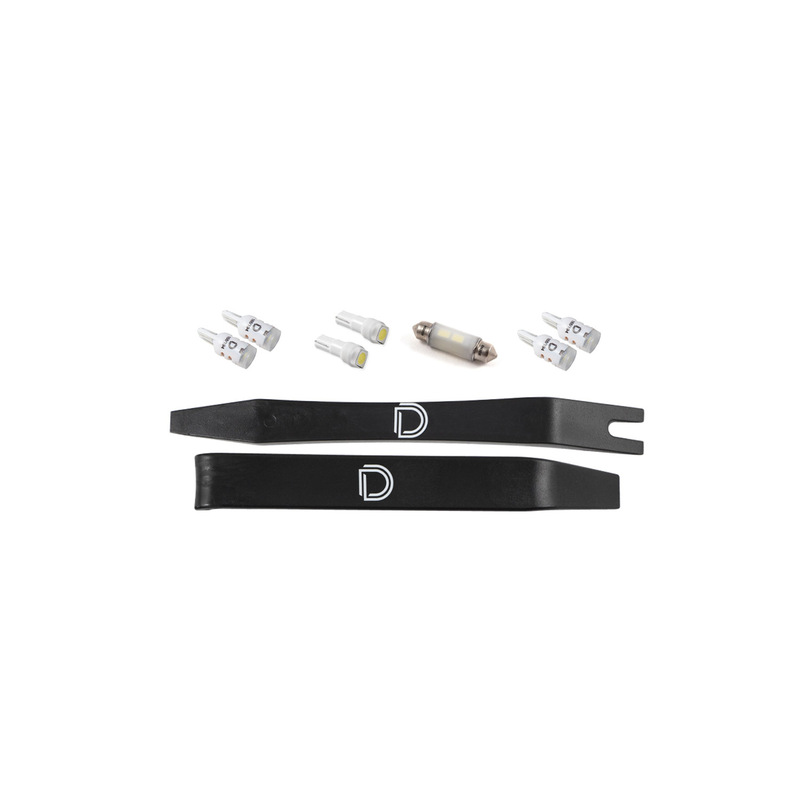  Diode Dynamics - Interior LED Kit for 2010"2014 Ford F-150 Raptor, Cool White Stage 1